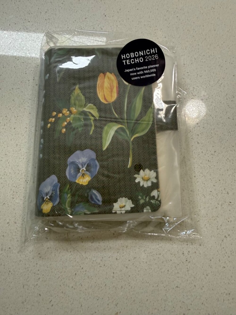 Hobonichi Techo 2026 A6 Planner With Floral Cover January Start